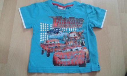 Tričko blesk mc queen, vel. 86, disney,86