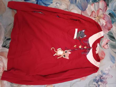 Trika dlouhý rukáv mix, h&m,134