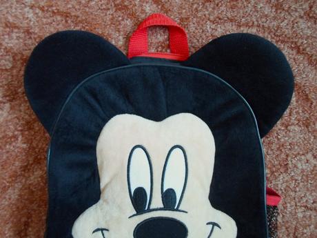 Černý batoh batůžek mickey mouse, disney