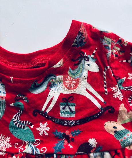 Vánoční šaty zn. next - v.3/6 měs., 68