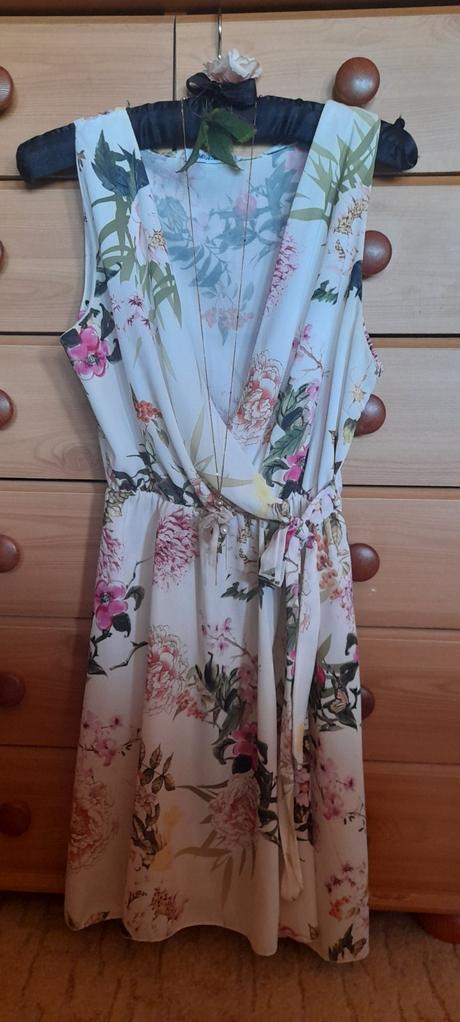 My hailys květované krátké šaty, l