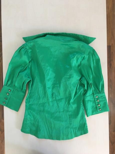 Lesk zelená halenka, vel s/m, gengiz dogan, s