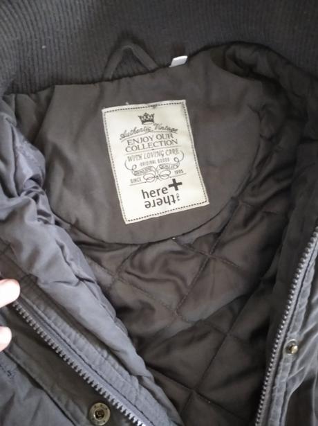 Dívčí zimní bunda parka, american eagle,140