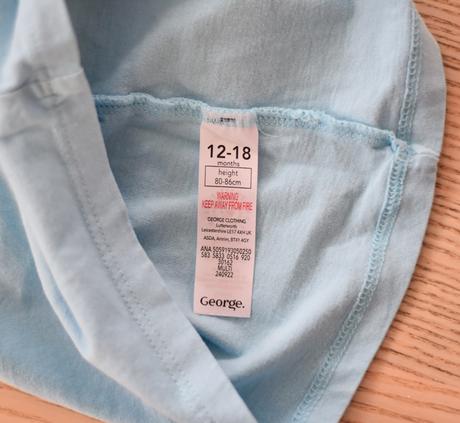 Tričko vel. 12 - 18 m, george,86