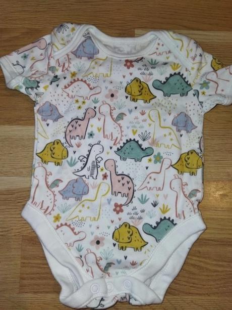 Bílé body s dinosaury 74 george, george,74