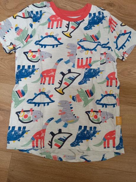 Tričko s dinosaury 116 nutmeg, nutmeg,116