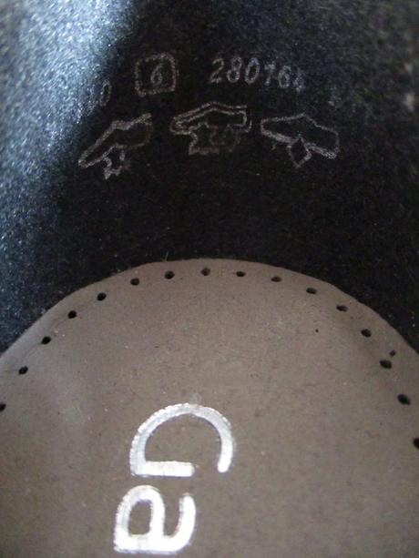 Dámské kožené polobotky černé gabor 39, gabor,39