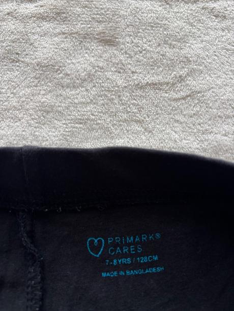 Legíny černé - v.7/8 let, primark,128