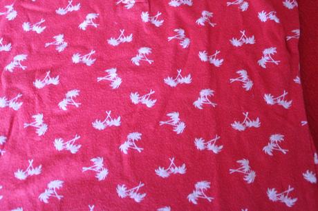 Dívčí tílko - tričko palmy, f&f,104