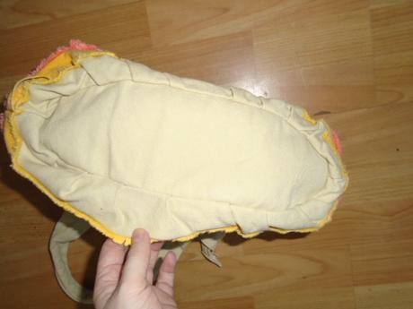 Kabelka látková s podšívkou, 