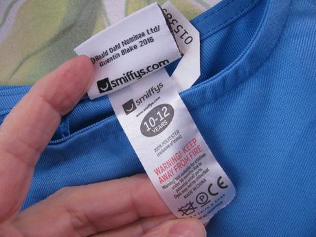 Karnevalový kostým-matylda roald dahl, 