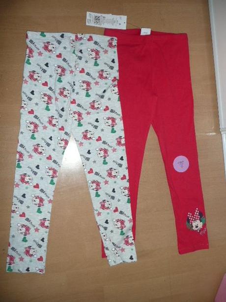 Leginy minnie 2ks vel 122 6/7 let, disney,122