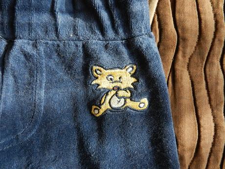 Tepláky s liškou , lupilu,80