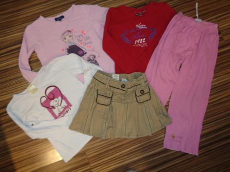 Výhodný balíček pro holku - velikost 116, 104–116