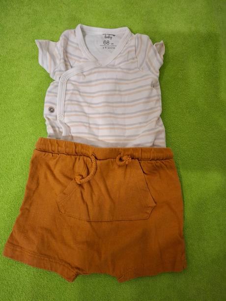 Nový kojenecký letní set ( velikost 68), 68