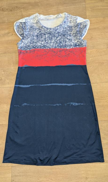 Letní nemačkané šaty es vel. 44, 44
