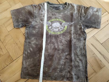 Khaki zelené tričko, 128