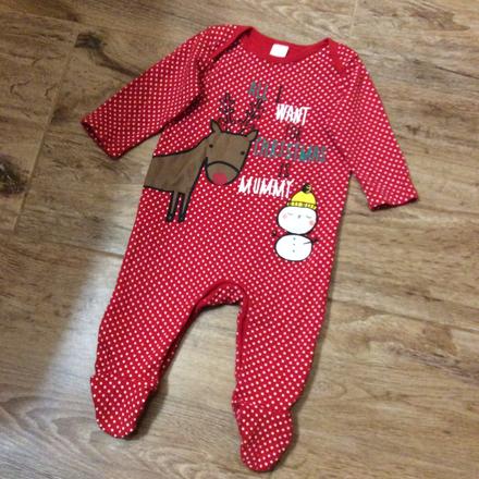 Vánoční bavlněný overal, 68