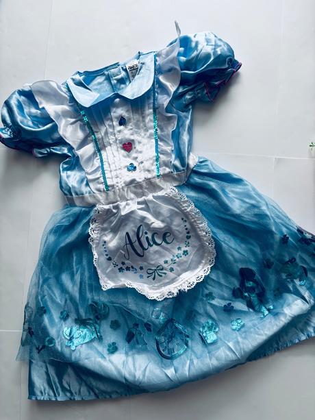 An8/ kostým alenka z říše divů - v.5/6 let, 