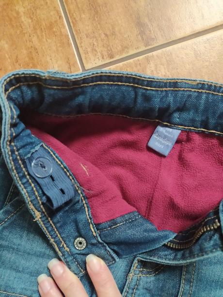 Zateplené džíny 104/110, dopodopo,104