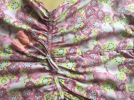 Letni overal s krátkým rukavem a kratasy, 122