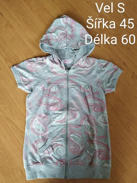 Mikina na zip 158/164, 158