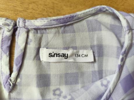 Kostkované šaty, sinsay,134