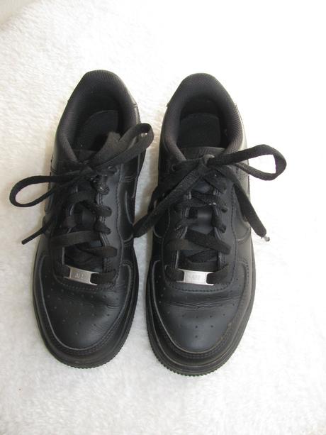 Černé kožené nízké tenisky nike, nike,36