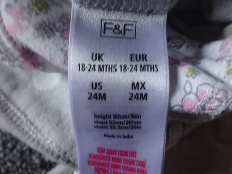 Overal dl.r. s puntíky a kapucí, vel. 92, f&f,92