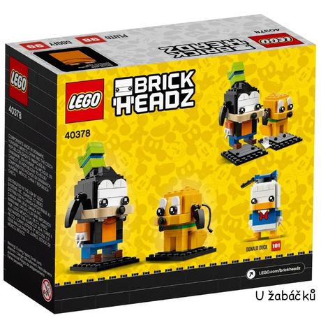 Lego brickheadz 40378 goofy a pluto,