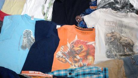 Chlapecký mix věcí vel.116-128 jaro/léto/podzim, 122–134