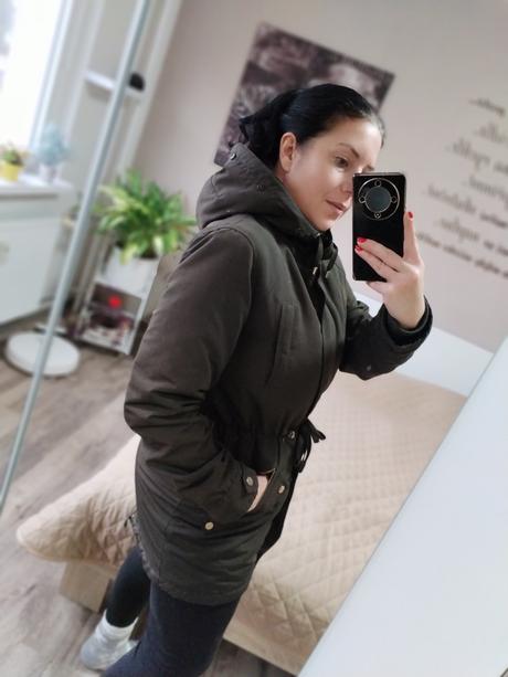 Dámský zimní kabát m/38, pimkie,m