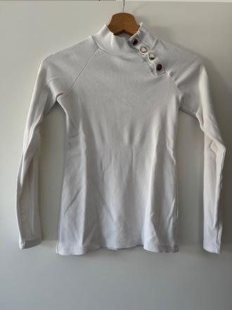 Bílý rolák vel.xs / 34, xs