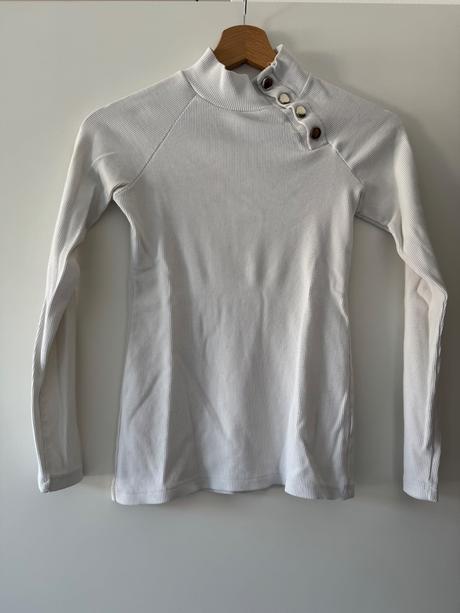 Bílý rolák vel.xs / 34, xs