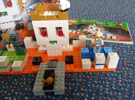 Lego minecraft 21145 - the skull arena., 