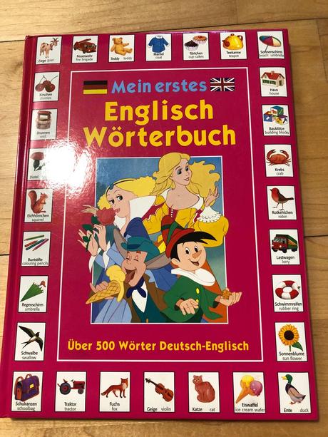 Nemecko - anglicka kniha- obrazky - pro deti,