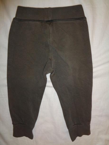 Čoko hnědé tepláky, h&m,80