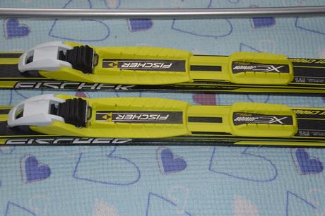 Dětské běžky fischer se šupinami 150cm boty nnn, fisher