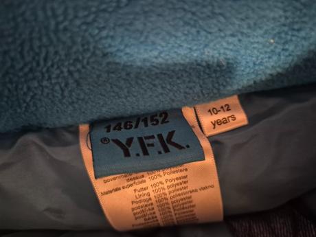Chlapecká zimní bunda crivit+ kalhoty yfk 146/152, crivit,146
