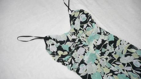 Zeleno-cerne saty mng na raminka, mango,xs