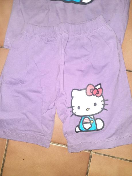 Nová dívčí letní souprava / pyžamo vel. 104 - 110, 104