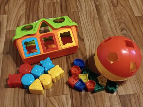 Vkládací hračky pro děti, 4x, 