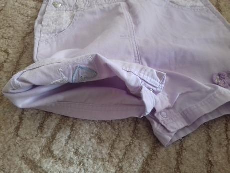 Kraťásky s kšandami na miminko, 62