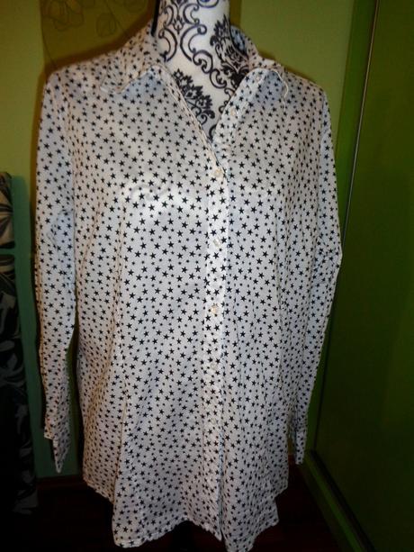 Krásná vzdušná hvězdičková košile mark adam, 46
