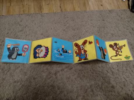 Hrajeme si s krtkem - gumová kniha, 