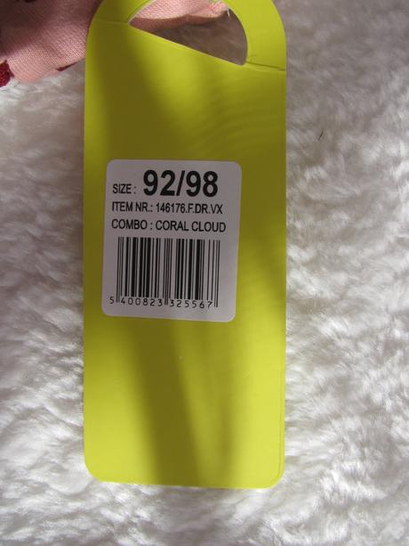 Dívčí mikinové růžové šaty - lemon beret, 98