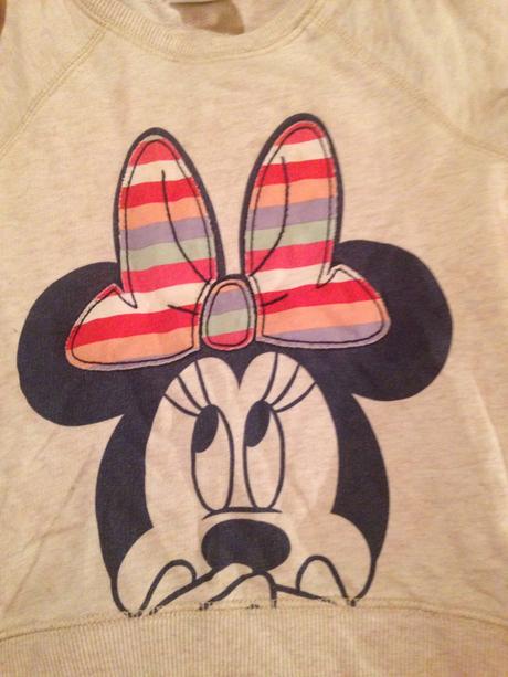 Dívčí mikina minnie, disney,92