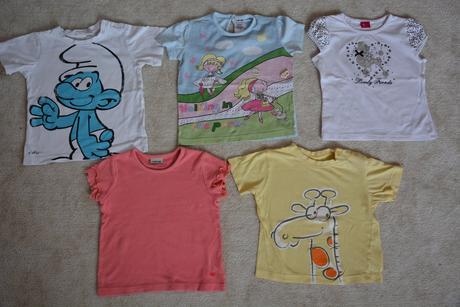 Trička s obrázky - šmoula, princezna, žirafa, cherokee,86