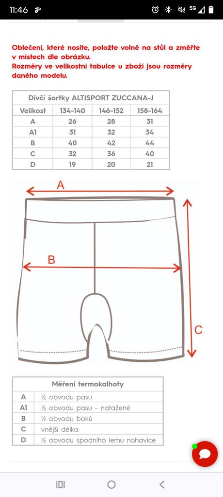 Dívčí sportovní funkční kraťasy 158/164 altisport, 158