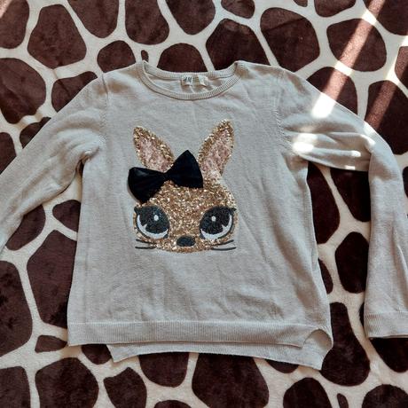 Svetr zajíček, h&m,122